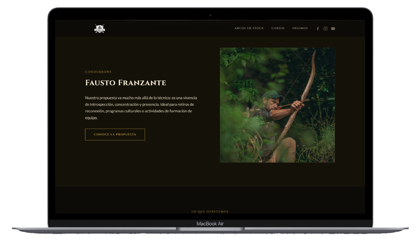 Detalle — ficha de materiales, tipografía y layout