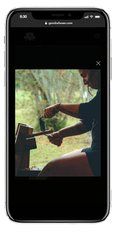 Captura final — homepage con producto destacado